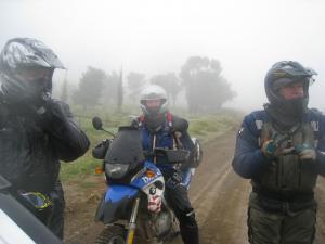 Gannaga Pass: Rony gave a Safety Briefing on how to ride down the pass