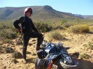 Good hunting: Hennie managed to bag himself an almost new GS1200 and was well pleased with the day's hunting.